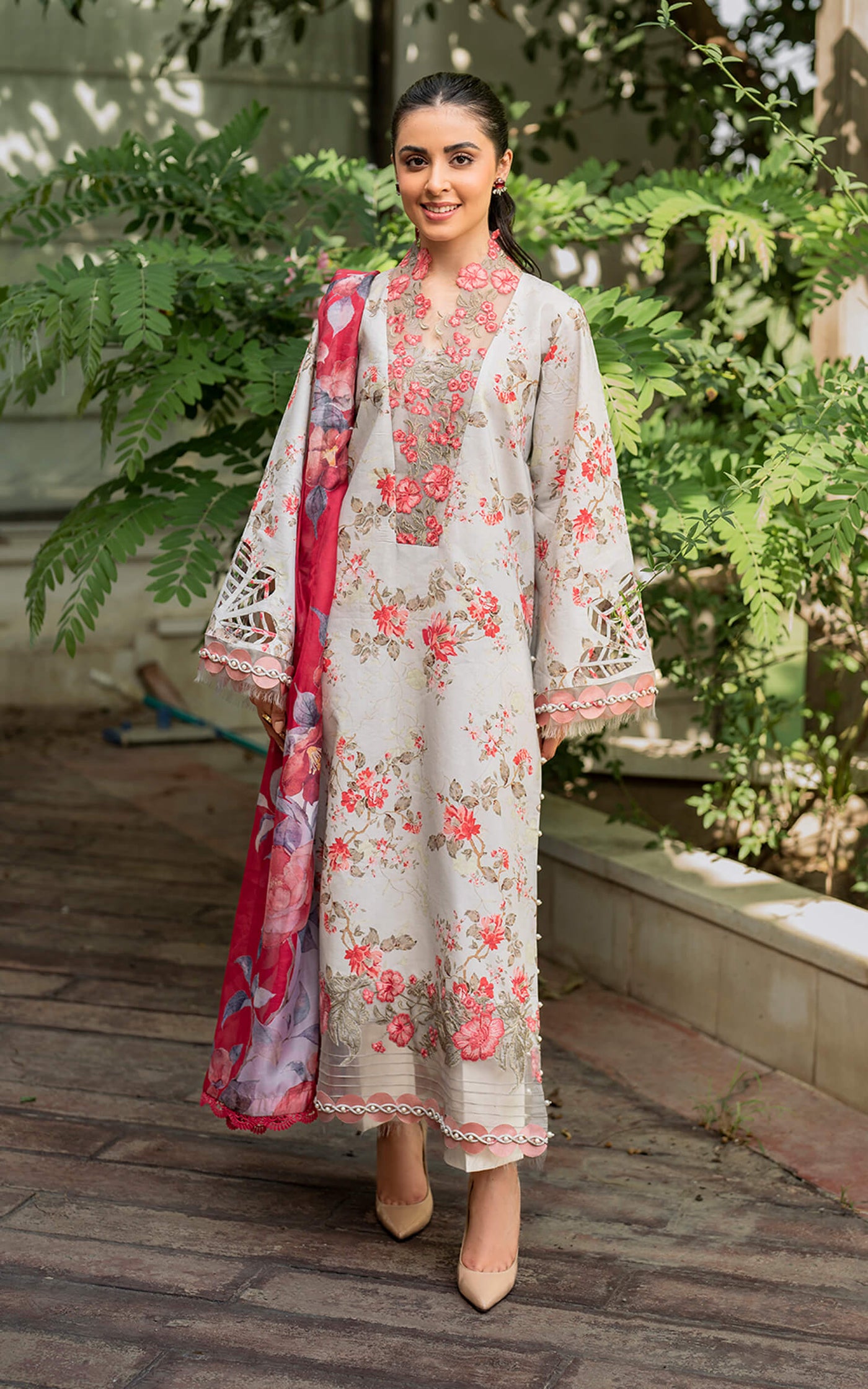 Chambeli MK-08 | Unstitched Lawn