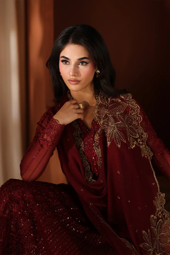 Luxe Embroidered  Lawn 3pcs