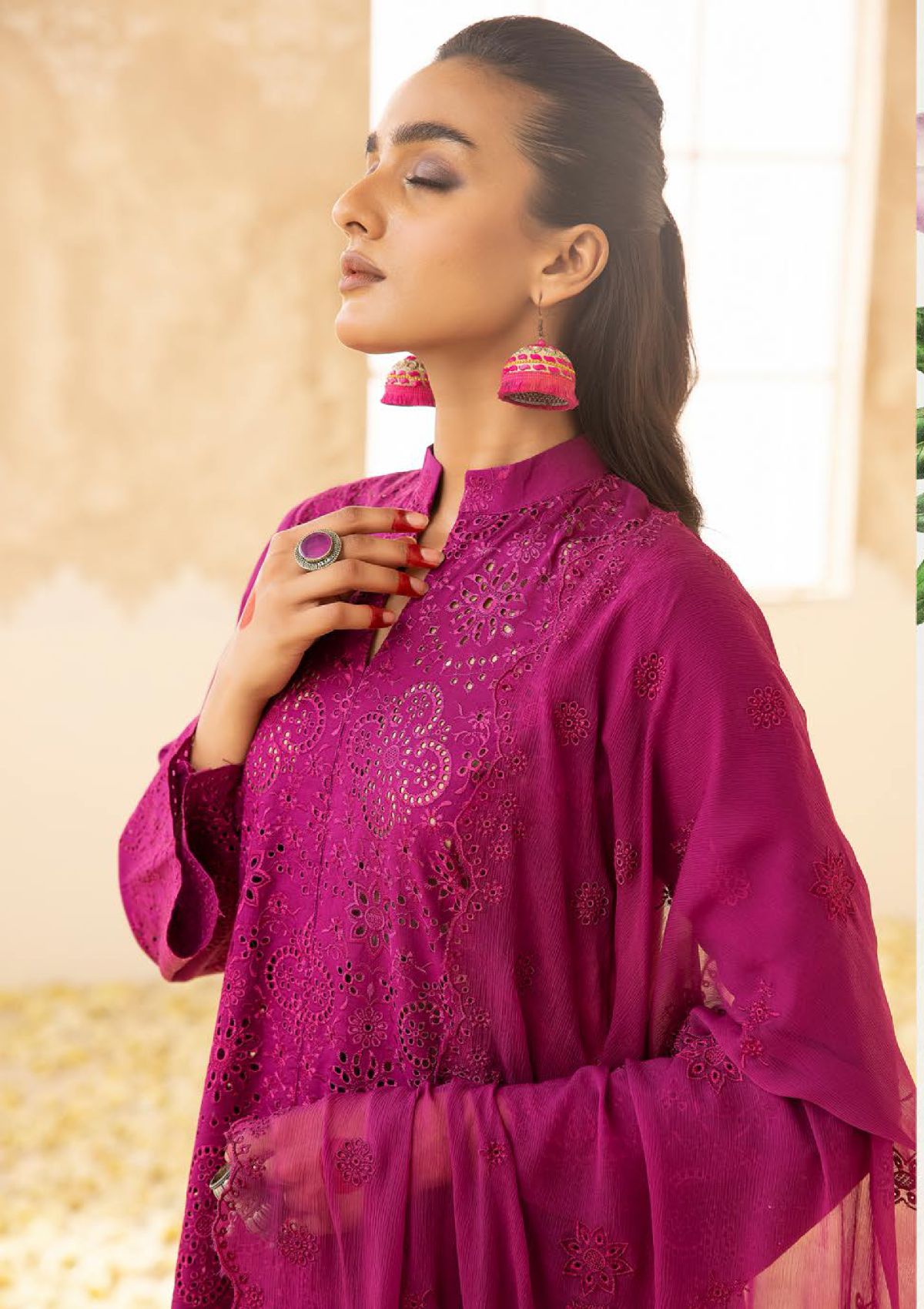 KHOOBSURAT SIGNATURE Chikenkari LAWN CK-02