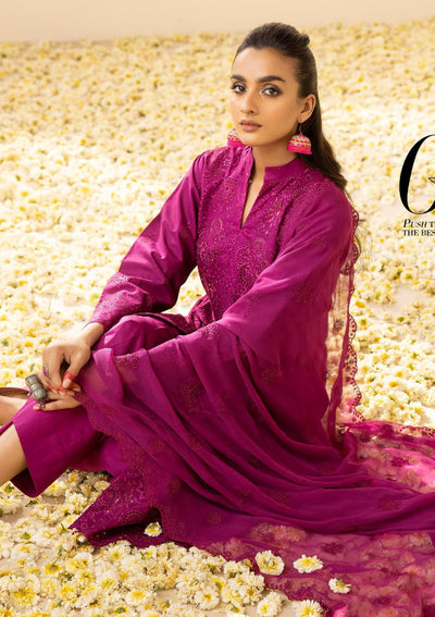 KHOOBSURAT SIGNATURE Chikenkari LAWN CK-02