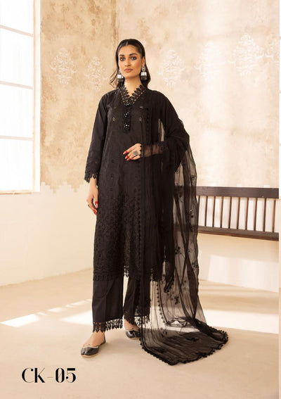 KHOOBSURAT SIGNATURE Chikenkari LAWN CK-05