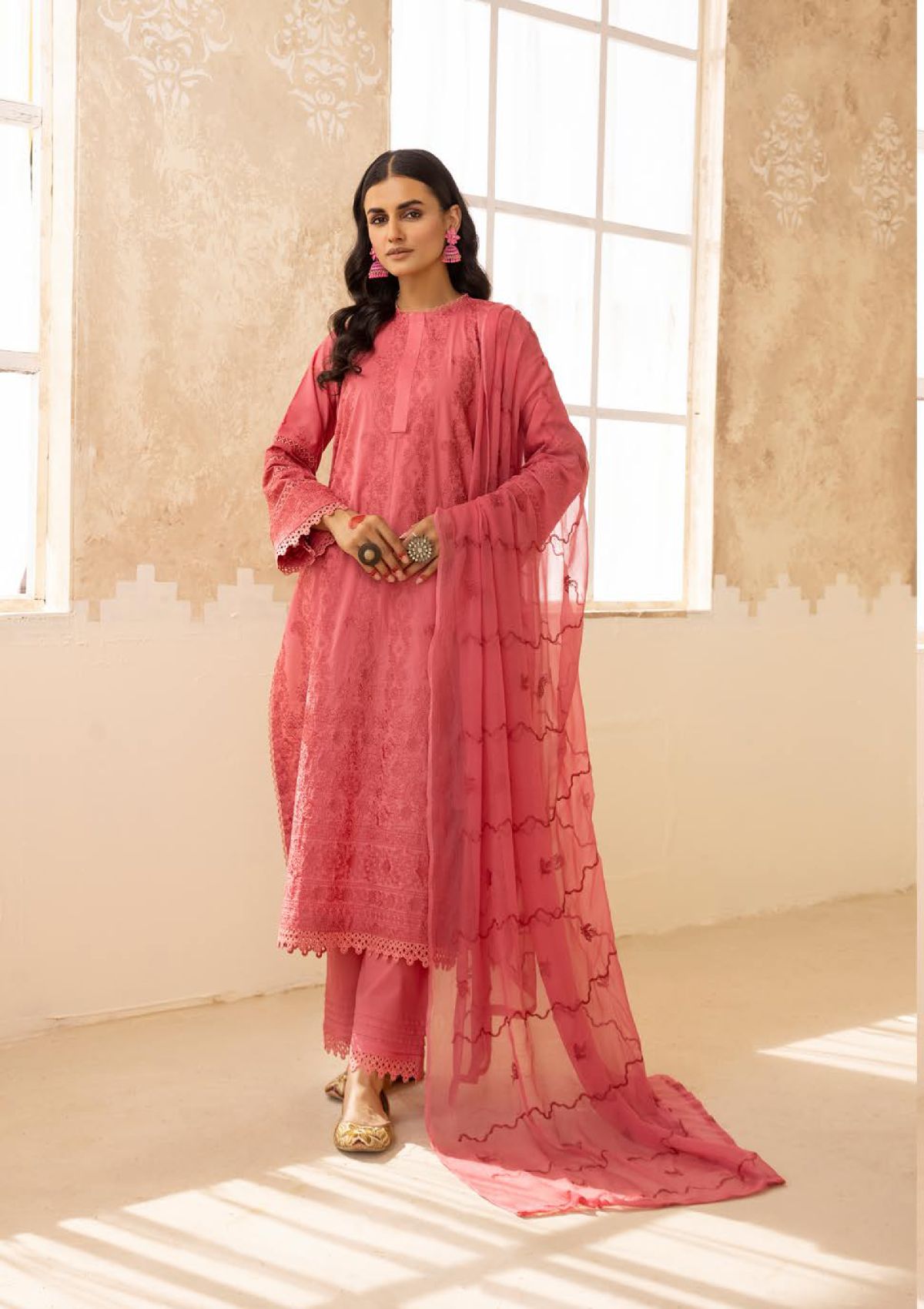 KHOOBSURAT SIGNATURE Chikenkari LAWN CK-09