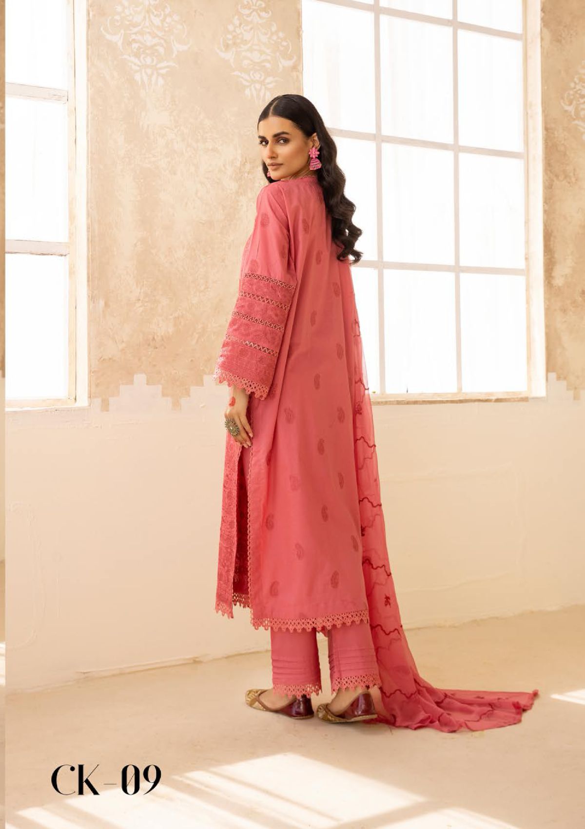 KHOOBSURAT SIGNATURE Chikenkari LAWN CK-09