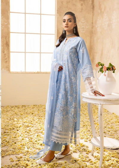 KHOOBSURAT SIGNATURE Chikenkari LAWN CK-11