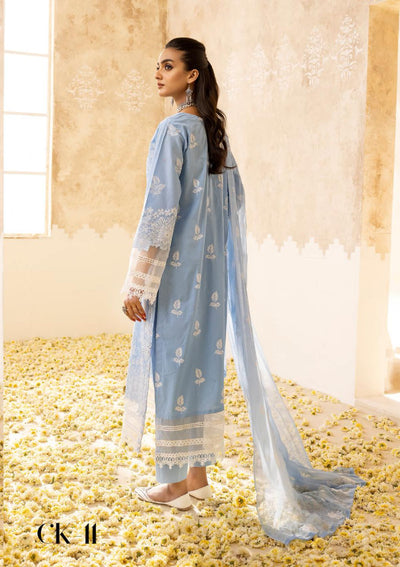 KHOOBSURAT SIGNATURE Chikenkari LAWN CK-11