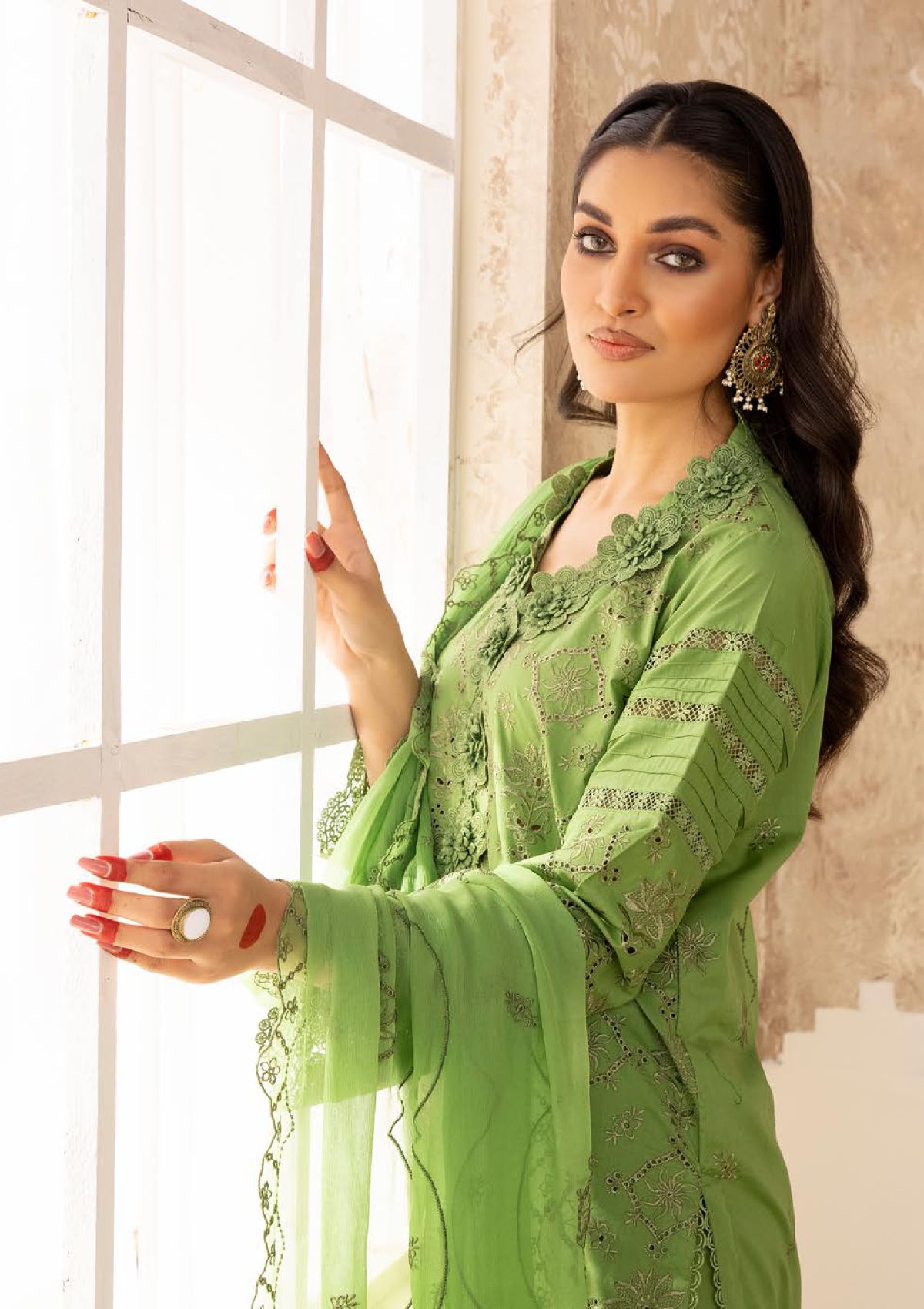 KHOOBSURAT SIGNATURE Chikenkari LAWN CK-12