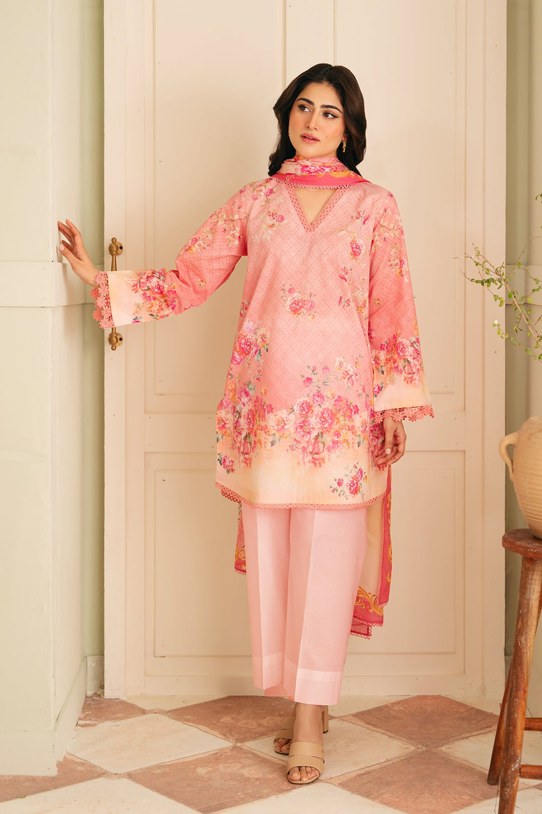 SELENE PRINTED LAWN