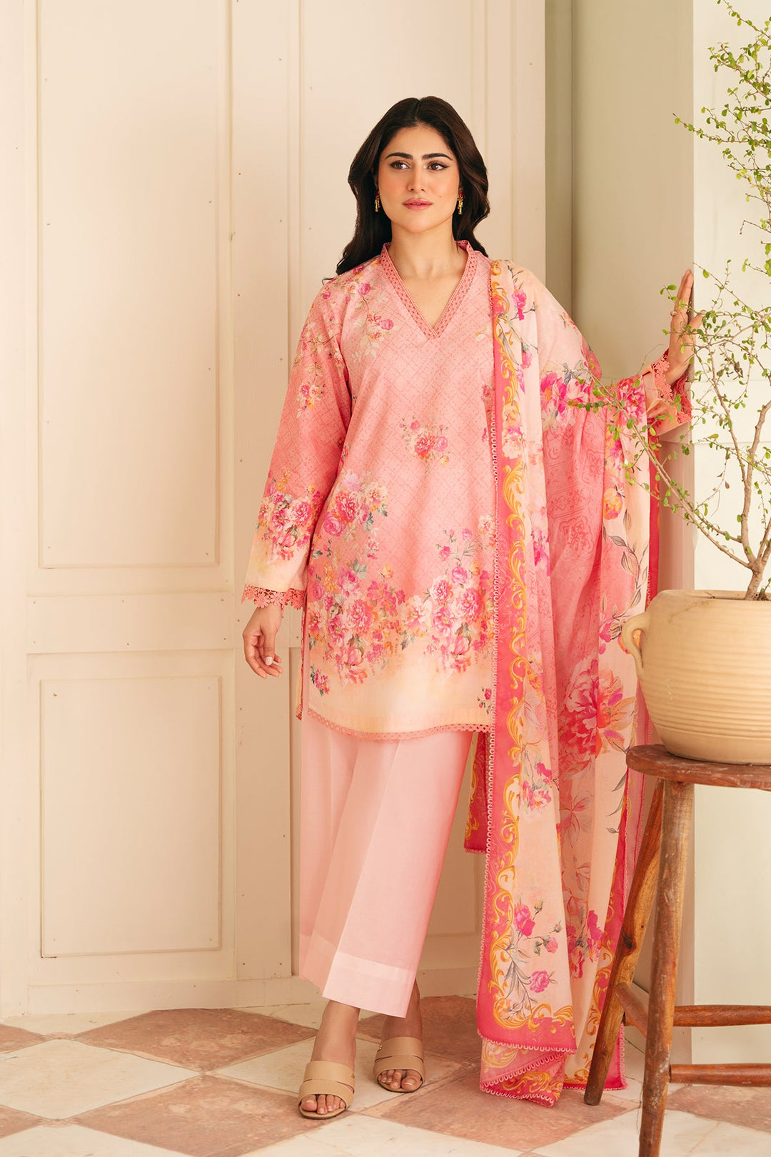 SELENE PRINTED LAWN