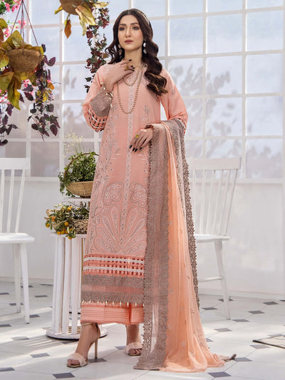 Afsoon by Humdum Embroidered Swiss Lawn