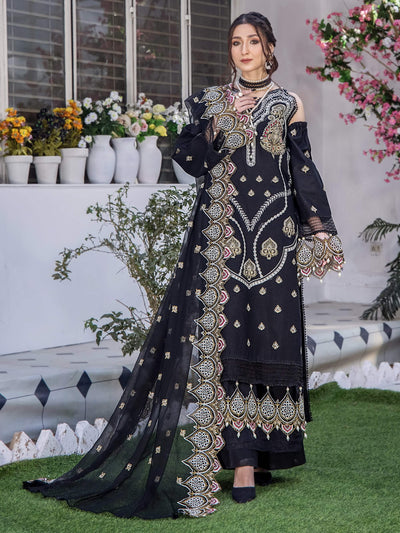 Afsoon by Humdum Embroidered Swiss Lawn