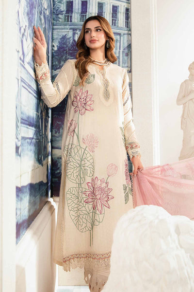 3 Piece Unstitched Printed Suit | MPT-2201-A