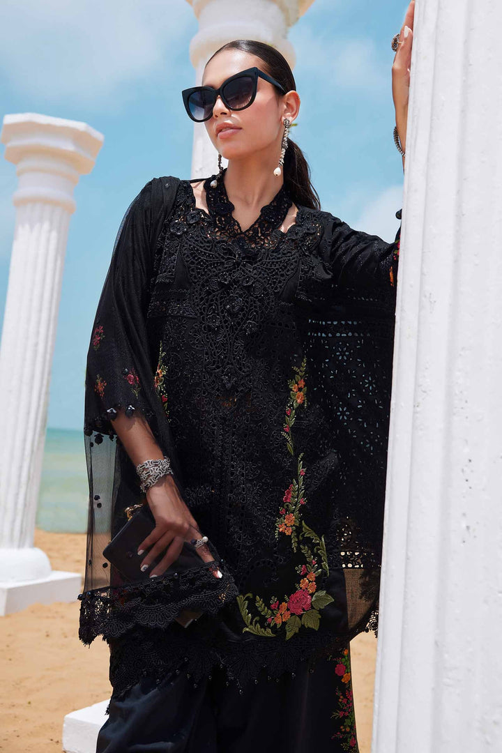 3 Piece Unstitched Embroidered Lawn Suit