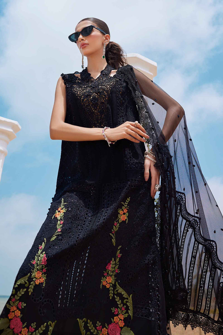 3 Piece Unstitched Embroidered Lawn Suit