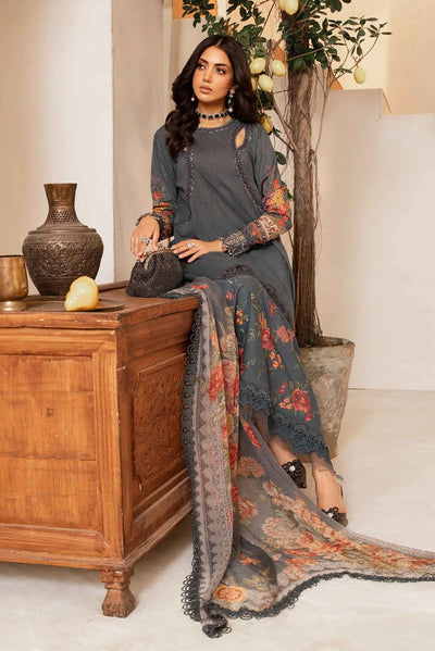 3 PIECE UNSTITCHED PRINTED SUIT MPT-2202-B