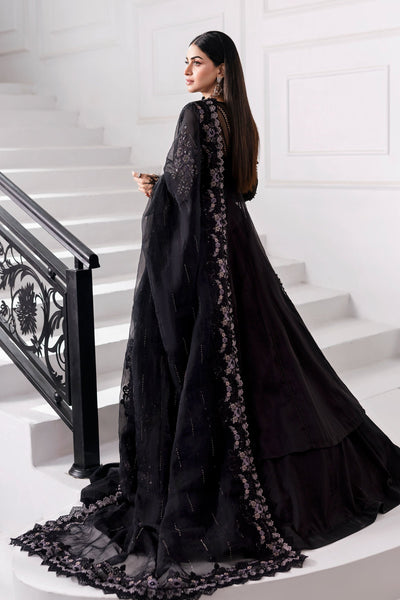 3 Piece Unstitched Embroidered Organza Suit
