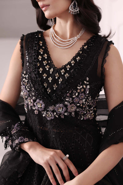 3 Piece Unstitched Embroidered Organza Suit