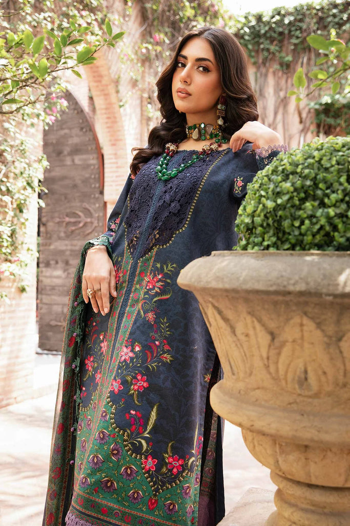 3 PIECE UNSTITCHED PRINTED SUIT MPT-2206-B