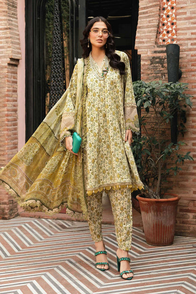 3 PIECE UNSTITCHED PRINTED SUIT MPT-2207-A