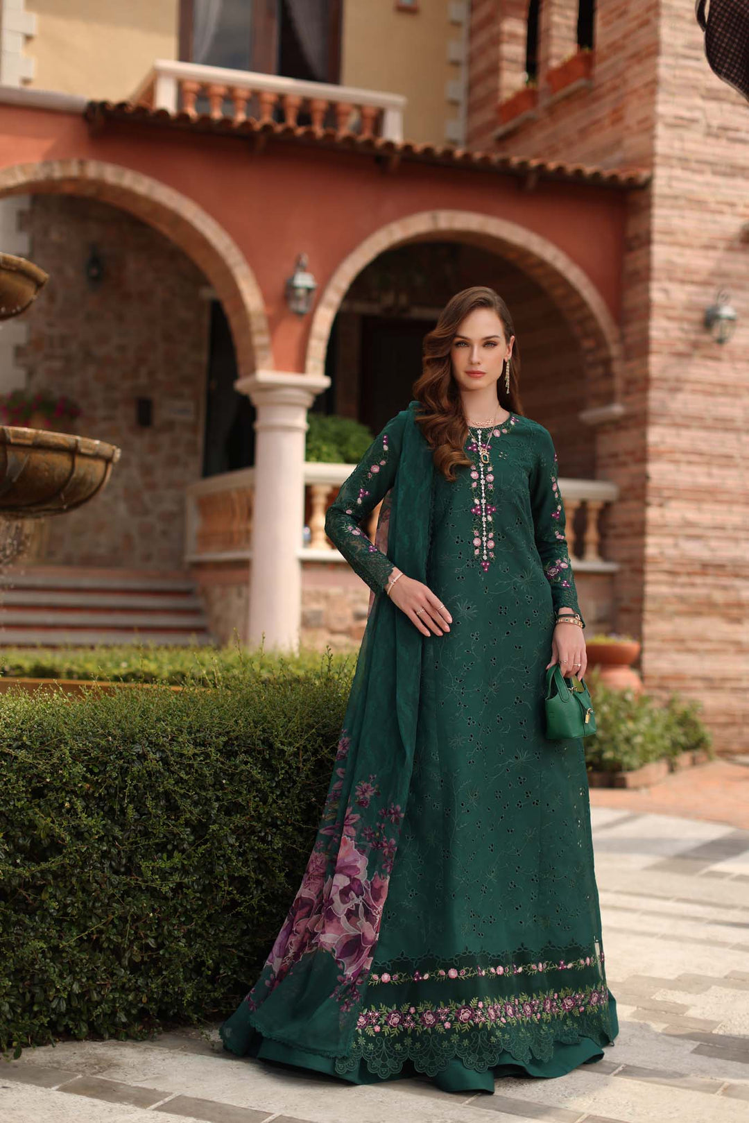 Luxury Schiffli Lawn Laserkar