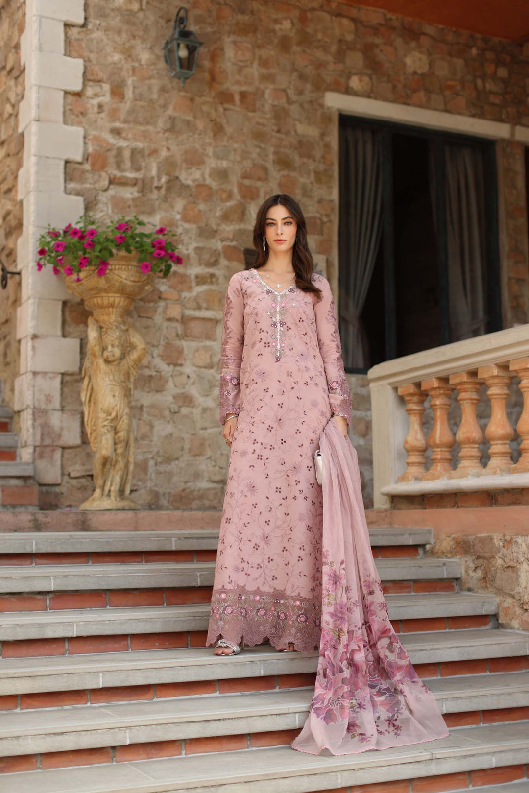 Luxury Schiffli Lawn Laserkar