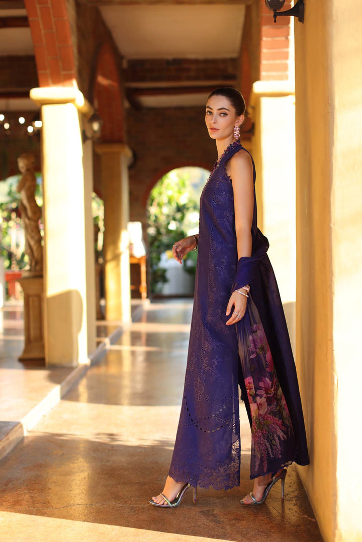 Luxury Schiffli Lawn Laserkar