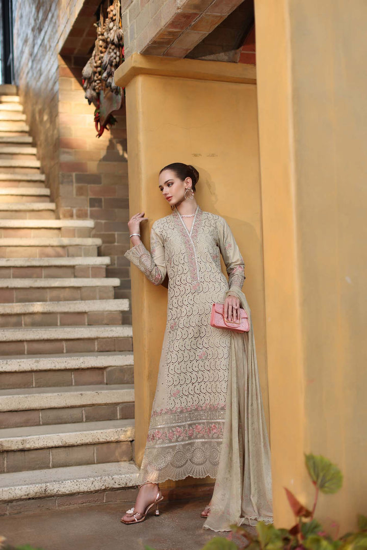Luxury Schiffli Lawn Laserkar