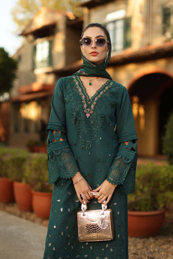 Luxury Schiffli Lawn Laserkar