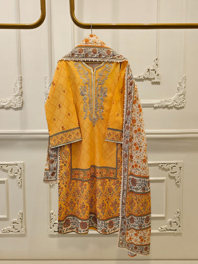 2 Piece - Digital Printed Lawn Suit