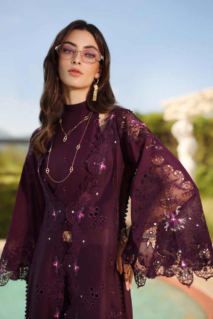 Luxury Schiffli Lawn Laserkar