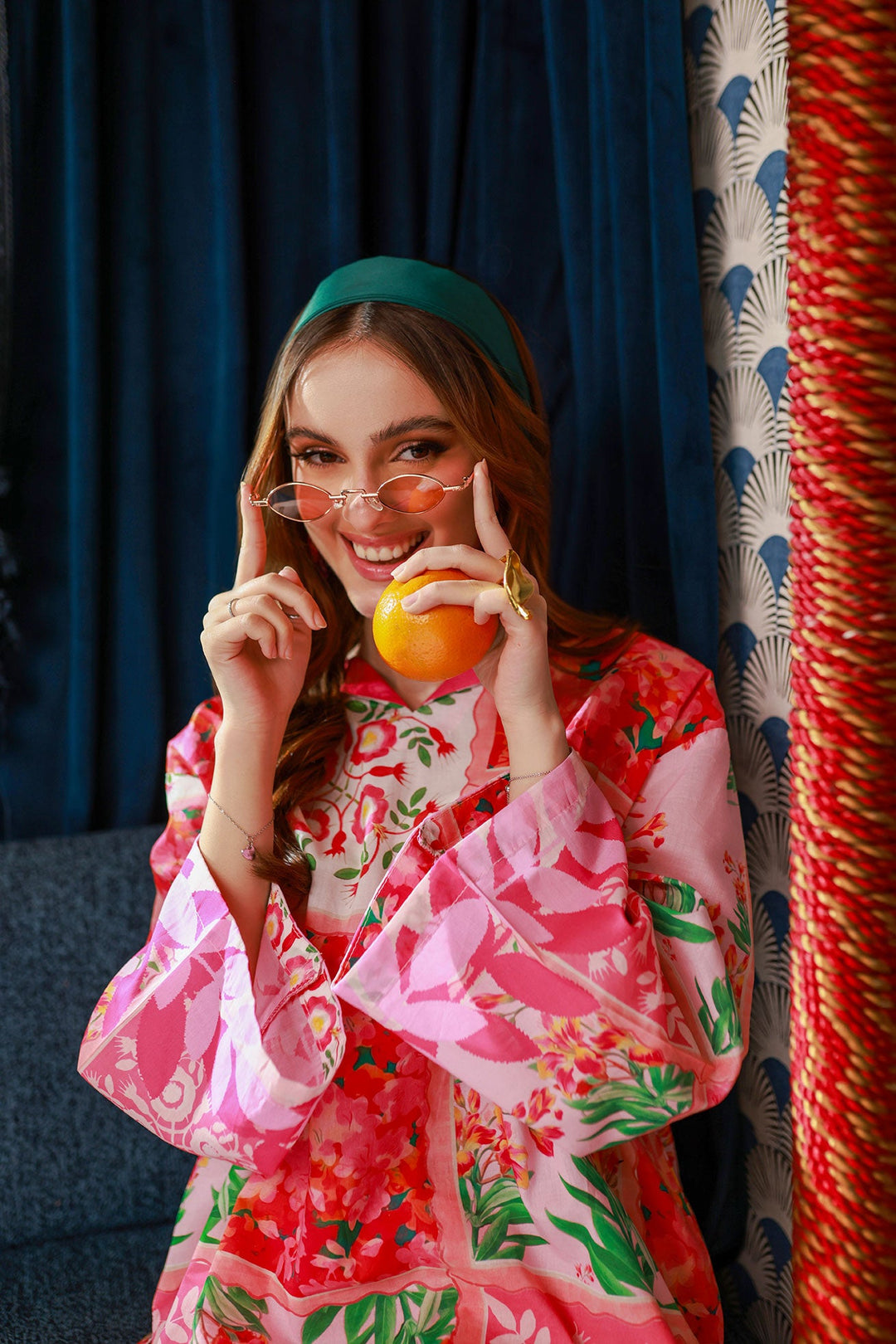 PRINTED KURTA WITH TROUSER
