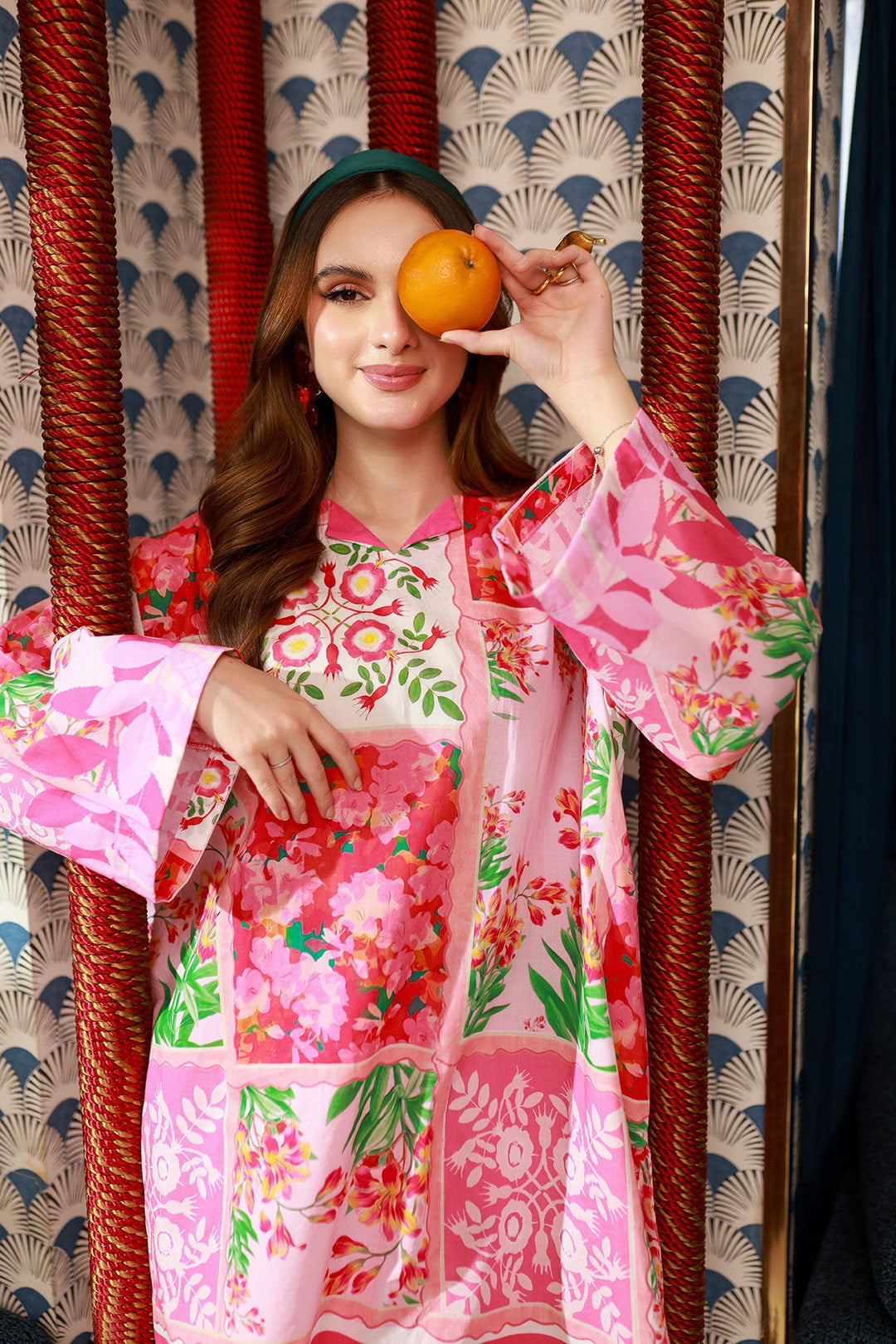 PRINTED KURTA WITH TROUSER
