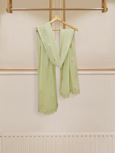 2 Piece - Pure Embroidered Cambric Suit