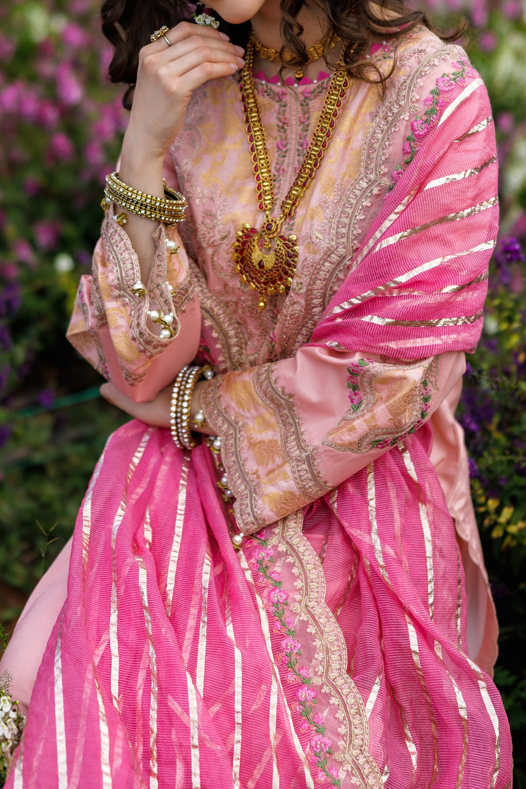 3-PC Unstitched Embroidered Lawn Collection