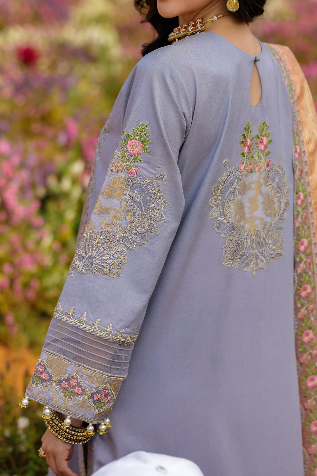 3-PC Unstitched Embroidered Lawn Collection