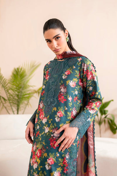 PRINTED CHIKANKARI LAWN