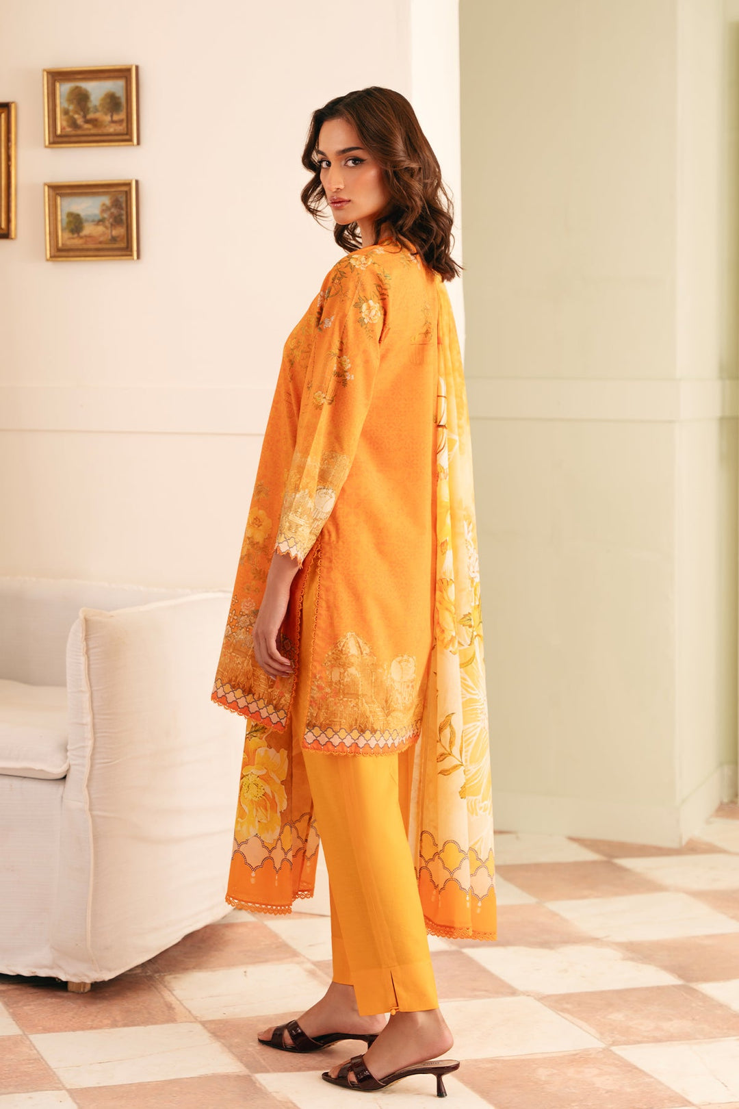 SELENE PRINTED LAWN