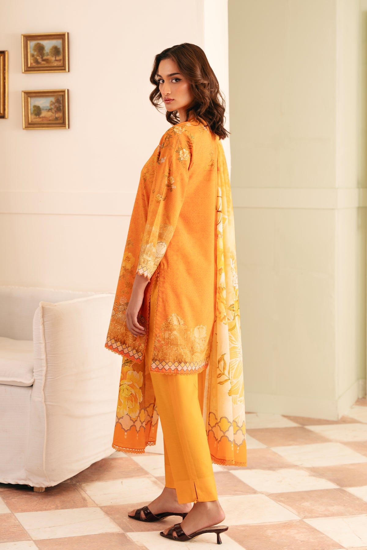 SELENE PRINTED LAWN