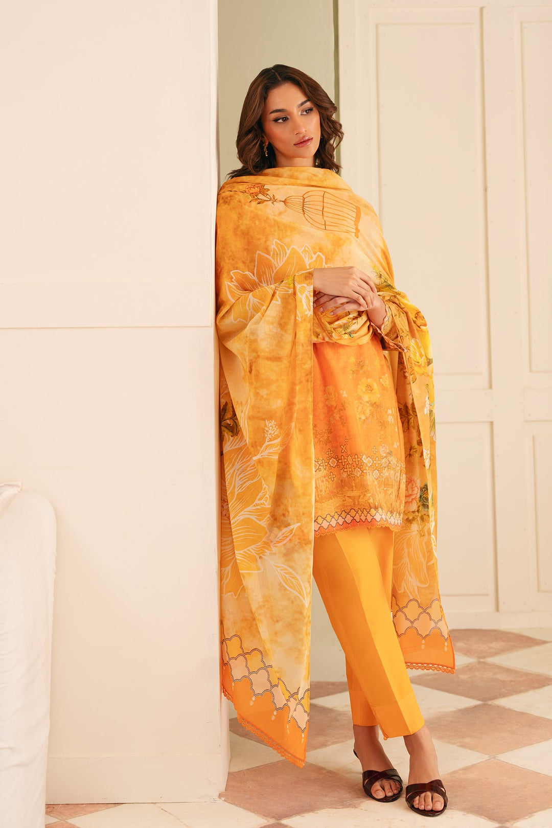 SELENE PRINTED LAWN