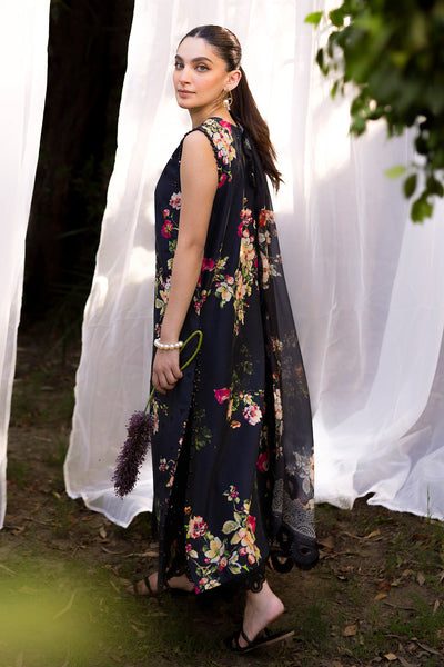 NEESHAY SUMMER LINES PRINTKARI-NOIR