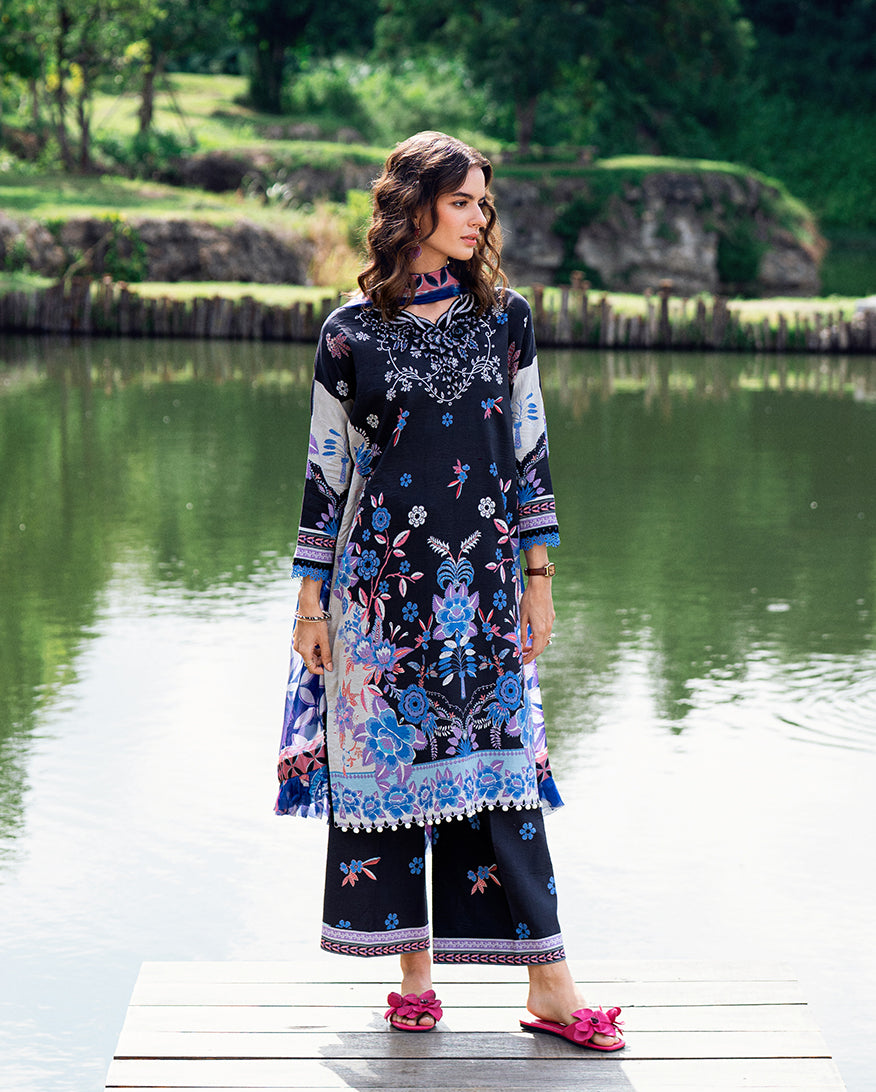 Garden veil Printed Lawn