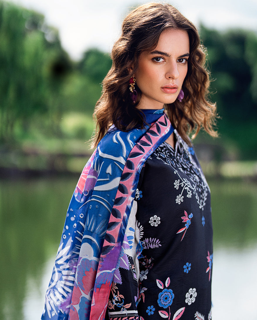 Garden veil Printed Lawn