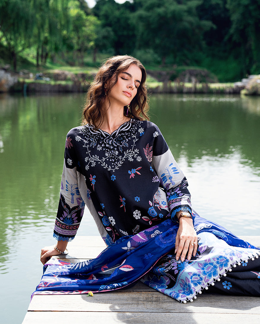 Garden veil Printed Lawn