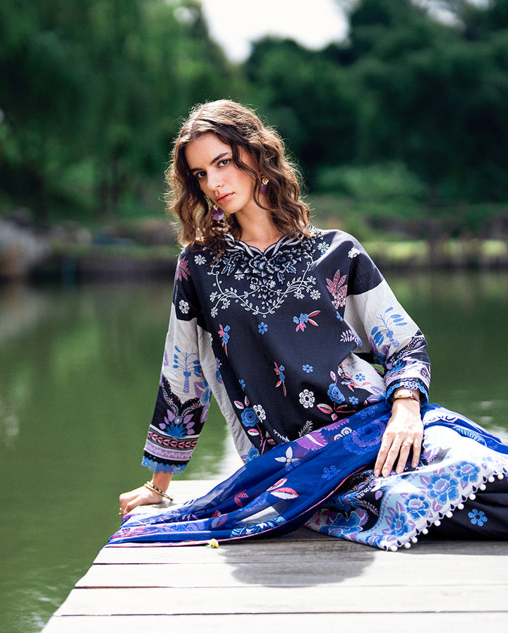 Garden veil Printed Lawn