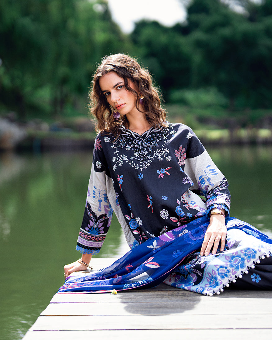 Garden veil Printed Lawn