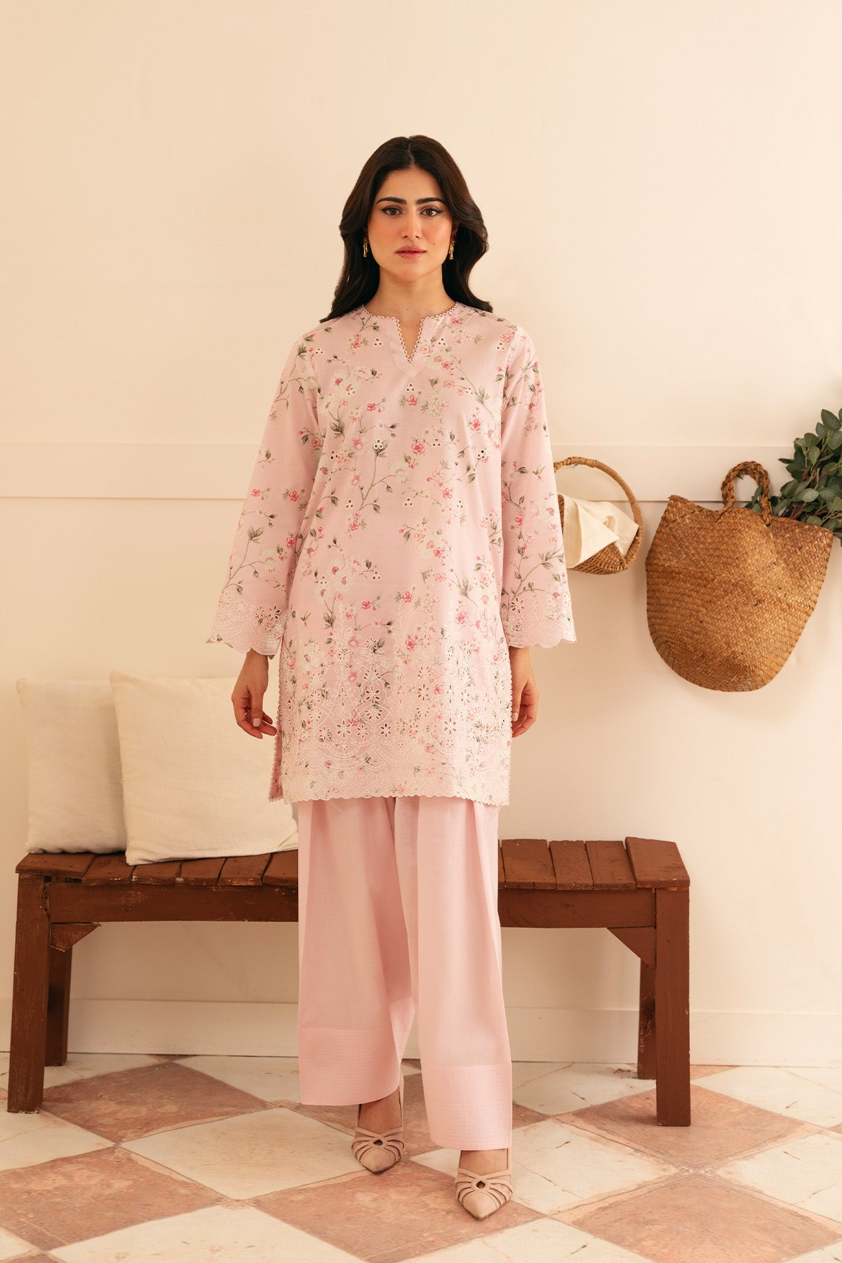 Raya Embroidered Lawn