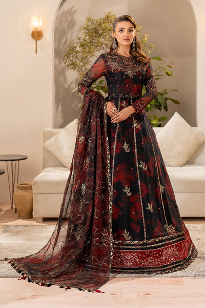 Fleur - Embroidered Printed Chiffon