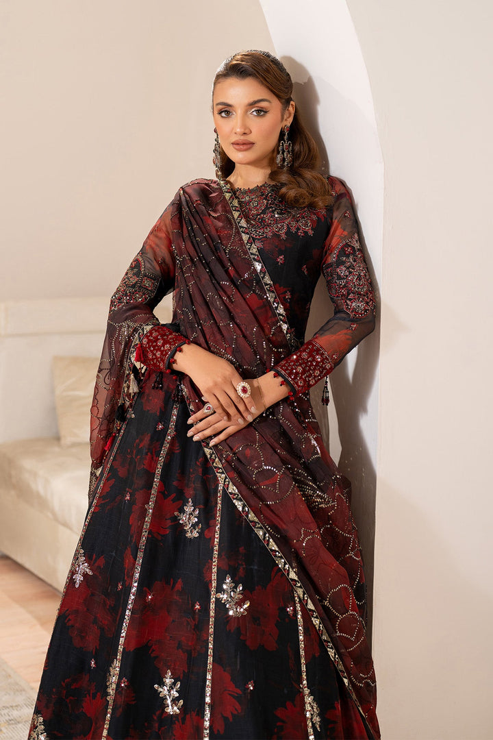 Fleur - Embroidered Printed Chiffon