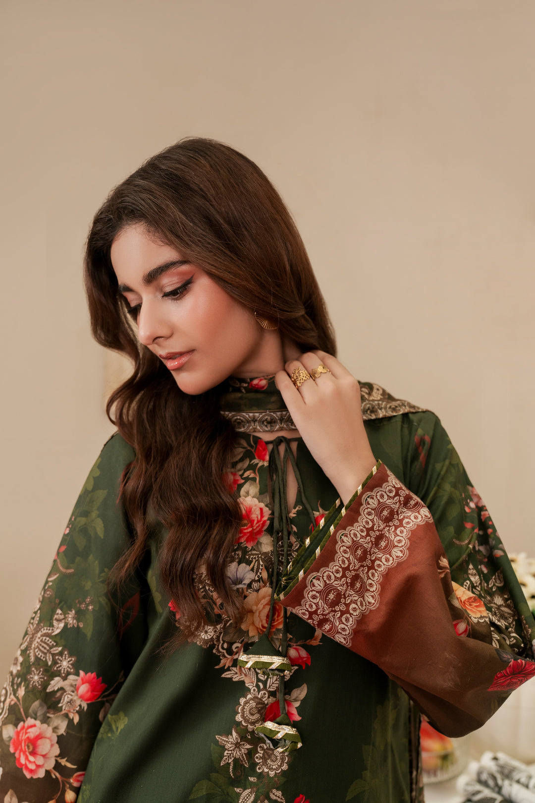 Resham Printed Cambric 3 Pcs