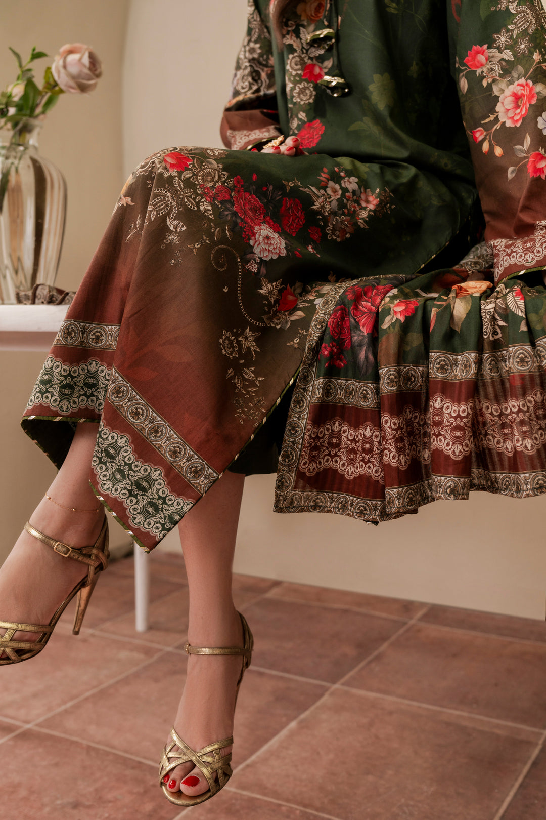 Resham Printed Cambric 3 Pcs