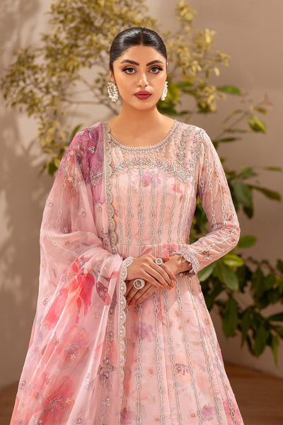 Fleur - Embroidered Printed Chiffon